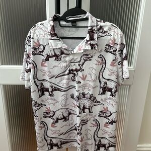 Dinosaur Golf Polo - Men’s Large